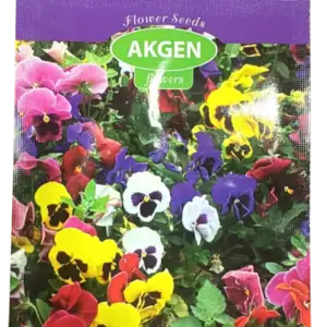 Akgen 5gr İsvicre Dev Menekse Çiçek Tohumu