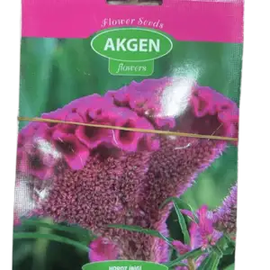 Akgen 5gr Horoz İbiği Çiçek Tohumu